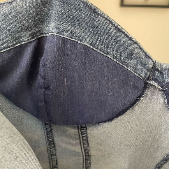 Denim Wildcat Mar Won’t Forget Bustier Bodysuit M - Picture 5 of 8